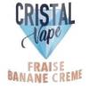 Flavor :  Fraise Banane Creme by Cristal Vape