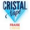 Flavor :  Fraise Creme by Cristal Vape