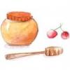 Flavor :  Honig Kirsch by Elli's