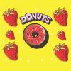 Flavor :  Donuts Strawberry by Marina Vape