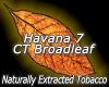 Flavor :  Havana 7 Ct Broadleaf by MyVapeJuice