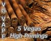 Flavor :  Vg 5 Vegas High Primings Cigar by MyVapeJuice