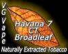 Flavor :  Vg Havana 7 Ct Broadleaf by MyVapeJuice