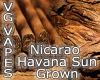 Flavor :  Vg Nicarao Havana Sun Grown by MyVapeJuice