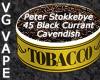 Flavor :  Vg Peter Stokkebye Black Currant Cavendish by MyVapeJuice