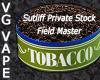 Flavor :  Vg Sutliff Private Stock Field Master by MyVapeJuice