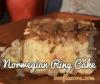Flavor :  Norwegian Ring Cake by One-on-One Flavors