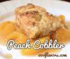Flavor :  Peach Cobbler by One-on-One Flavors