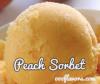 Flavor :  Peach Sorbet par ONE-ON-ONE FLAVORS