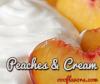 Flavor :  Peaches And Cream by One-on-One Flavors