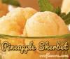 Flavor :  Pineapple Sherbet by One-on-One Flavors