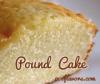 Flavor :  Pound Cake by One-on-One Flavors