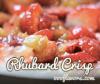 Flavor :  Rhubarb Crisp par ONE-ON-ONE FLAVORS