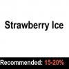 Flavor :  Strawberry Ice par POPE AND BREWER'S