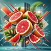 Flavor :  Vegan Grapefruit by Sasami