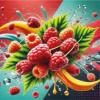 Flavor :  Vegan Japanese Wineberry Red Bristle Raspberry by Sasami