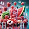 Flavor :  Vegan Lychee Watermelon Breeze by Sasami