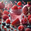Flavor :  Vegan Pomegranate Royale by Sasami
