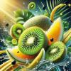 Flavor :  Vegan Sweet And Sour Kiwi Melon by Sasami