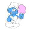 Flavor :  Smurf Cotton Candy by The Rebranded Range