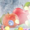 Flavor :  Apple Peach Yoghurt Candy by Vapeland Juice