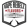 Flavor :  Strawberry Cream by Vape Rebelz