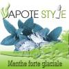 Flavor :  menthe forte glaciale by Vapote Style