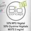 Base :  Bio Concept - 50/50% Végétale - 0.00 mg/mL 
Dernière mise à jour le :  07-03-2021 